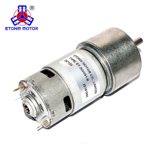 reductor de engranajes espirales 12v motor de corriente continua alto par 1500rpm